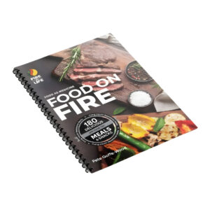 Food on FIRE recipe book (3rd edition) by Pete Goffe-Wood